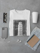 Leaning Tower Of Pisa Sketch T-shirt -Ethan Harper Designs