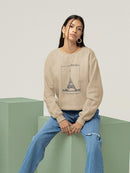 Sketch Of The Eiffel Sweatshirt -Ethan Harper Designs
