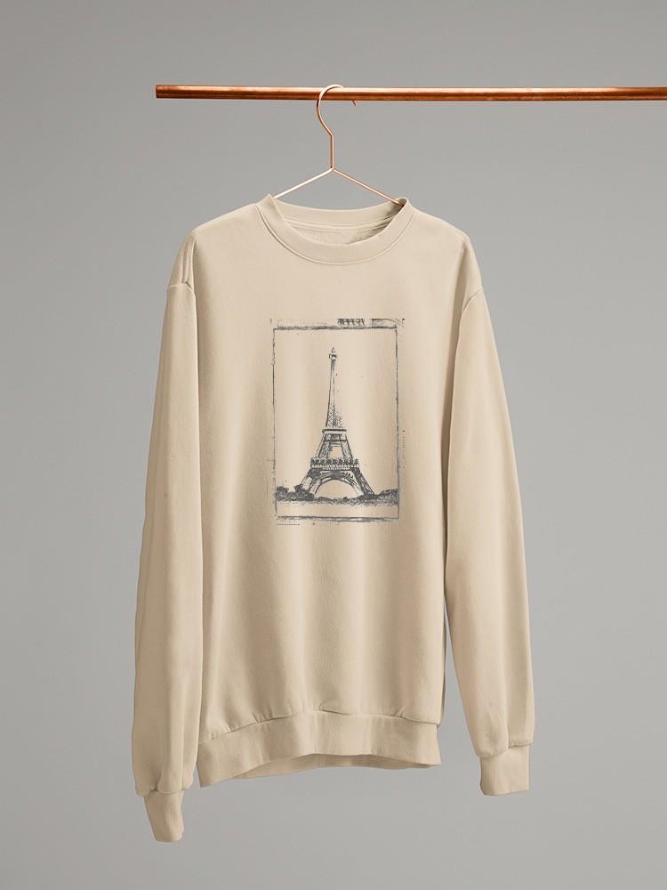 Sketch Of The Eiffel Sweatshirt -Ethan Harper Designs