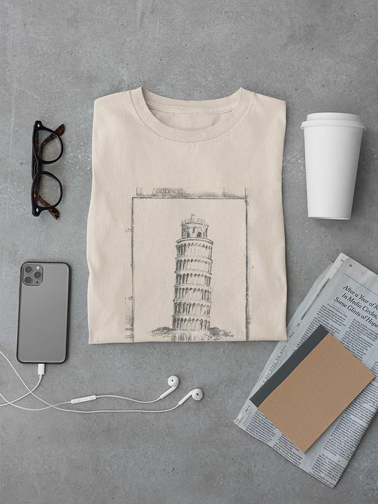 A Sketch Of Pisa T-shirt -Ethan Harper Designs