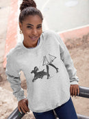 Perfect Companion I Sweatshirt -Ethan Harper Designs