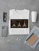 Exposition La Tour Eiffel T-shirt -Ethan Harper Designs