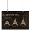 Exposition La Tour Eiffel Wall Art -Ethan Harper Designs