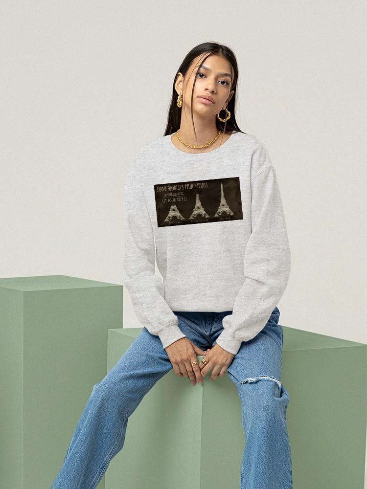 Exposition La Tour Eiffel Sweatshirt -Ethan Harper Designs