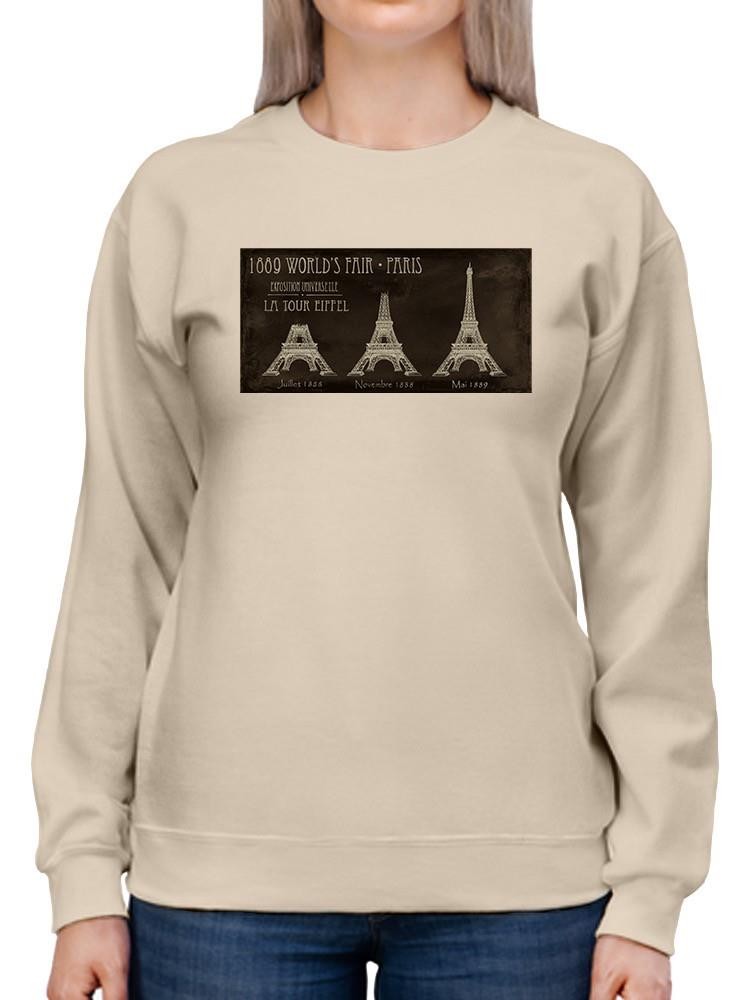 Exposition La Tour Eiffel Sweatshirt -Ethan Harper Designs
