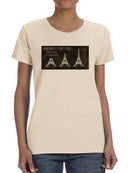 Exposition La Tour Eiffel T-shirt -Ethan Harper Designs