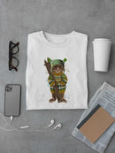 Tabby Ski Cat T-shirt -Fab Funky Designs