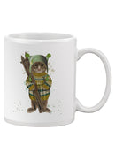 Tabby Ski Cat. Mug -Fab Funky Designs