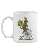 Dog On A Unicycle Mug -Fab Funky Designs