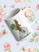 Dog On A Unicycle Mug -Fab Funky Designs