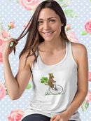 Dog On A Unicycle T-shirt -Fab Funky Designs