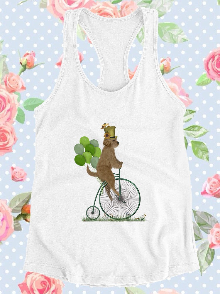 Dog On A Unicycle T-shirt -Fab Funky Designs