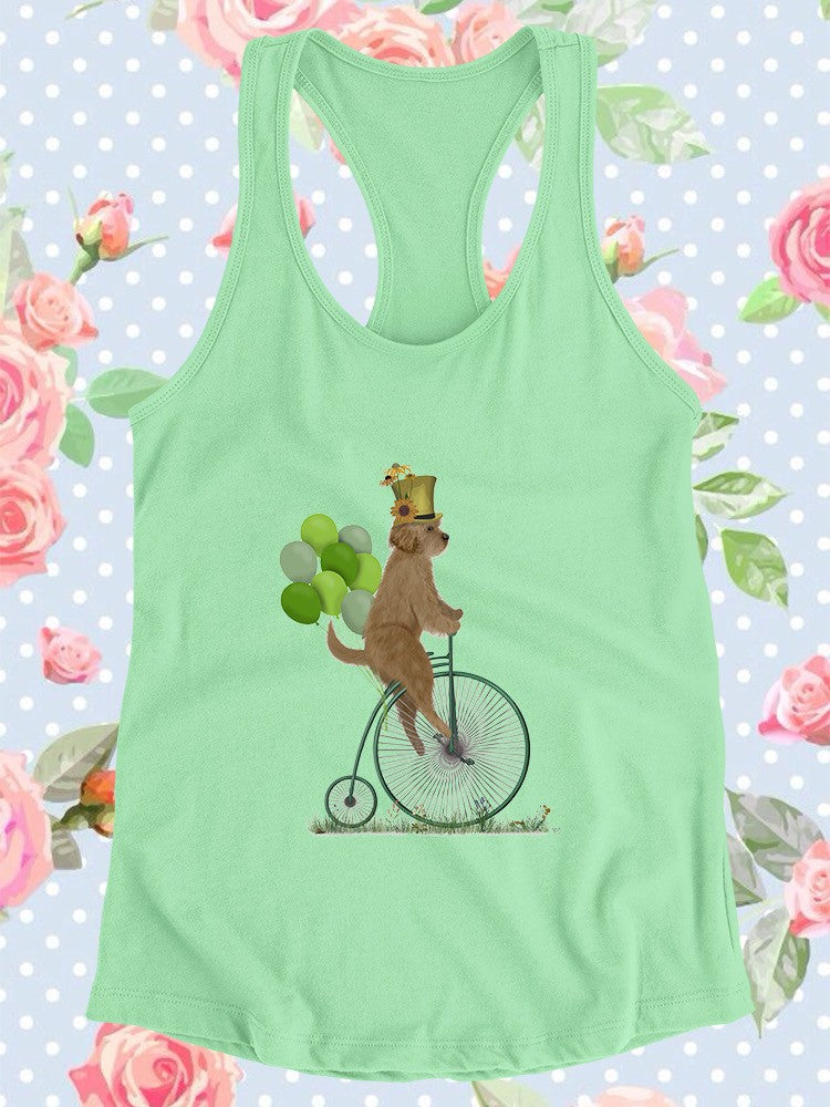 Dog On A Unicycle T-shirt -Fab Funky Designs