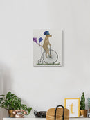 Labrador On A Unicycle Wall Art -Fab Funky Designs