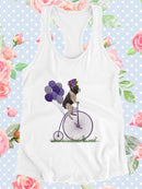 French Bulldog On A Unicycle T-shirt -Fab Funky Designs