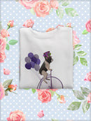French Bulldog On A Unicycle Sweatshirt -Fab Funky Designs