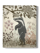 Country Lane Badger 4, Earth Wall Art -Fab Funky Designs