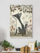 Country Lane Fox 1, Earth Wall Art -Fab Funky Designs