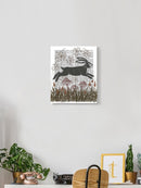 Country Lane Hare 4 Earth Wall Art -Fab Funky Designs