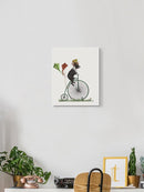 Terrier On Penny Farthing Wall Art -Fab Funky Designs