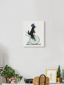 Bernese On Penny Farthing Wall Art -Fab Funky Designs