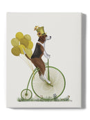 Beagle On Penny Farthing Wall Art -Fab Funky Designs