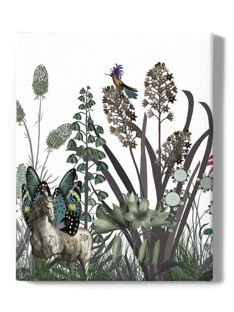 Wildflower Bloom, Horse Wall Art -Fab Funky Designs