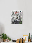 Wildflower Bloom Ostrich Wall Art -Fab Funky Designs