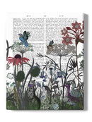 Wildflower Bloom Rabbit Wall Art -Fab Funky Designs