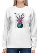 A Tropical Artichoke Sweatshirt -Fab Funky Designs