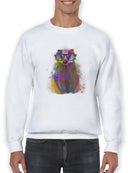 Colorful Badger Sweatshirt -Fab Funky Designs