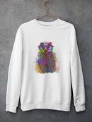 Colorful Badger Sweatshirt -Fab Funky Designs