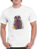 Colorful Badger T-shirt -Fab Funky Designs