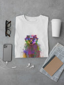 Colorful Badger T-shirt -Fab Funky Designs