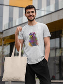 Colorful Badger T-shirt -Fab Funky Designs