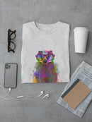 Colorful Badger T-shirt -Fab Funky Designs