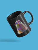 Colorful Badger Mug -Fab Funky Designs