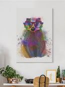 Colorful Badger Wall Art -Fab Funky Designs