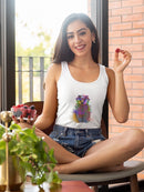 Colorful Badger T-shirt -Fab Funky Designs