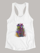 Colorful Badger T-shirt -Fab Funky Designs