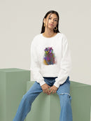 Colorful Badger Sweatshirt -Fab Funky Designs