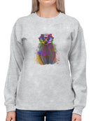 Colorful Badger Sweatshirt -Fab Funky Designs