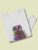 Colorful Badger Sweatshirt -Fab Funky Designs