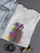 Colorful Badger T-shirt -Fab Funky Designs