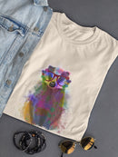Colorful Badger T-shirt -Fab Funky Designs