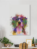 Colorful Beagle Splash Wall Art -Fab Funky Designs