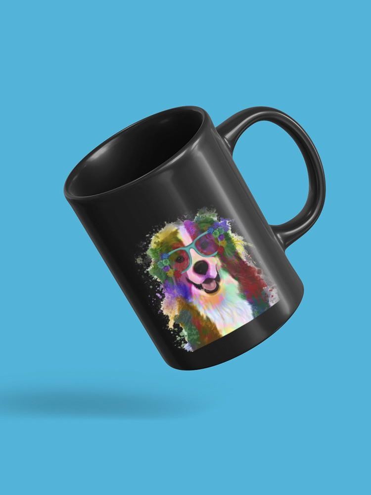 Bernese Rainbow Splash Mug -Fab Funky Designs