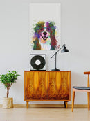 Bernese Rainbow Splash Wall Art -Fab Funky Designs