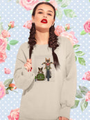 Corgi Chopper And Sidecar Sweatshirt -Fab Funky Designs