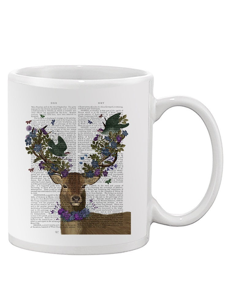 Deer Birdkeeper Mug -Fab Funky Designs